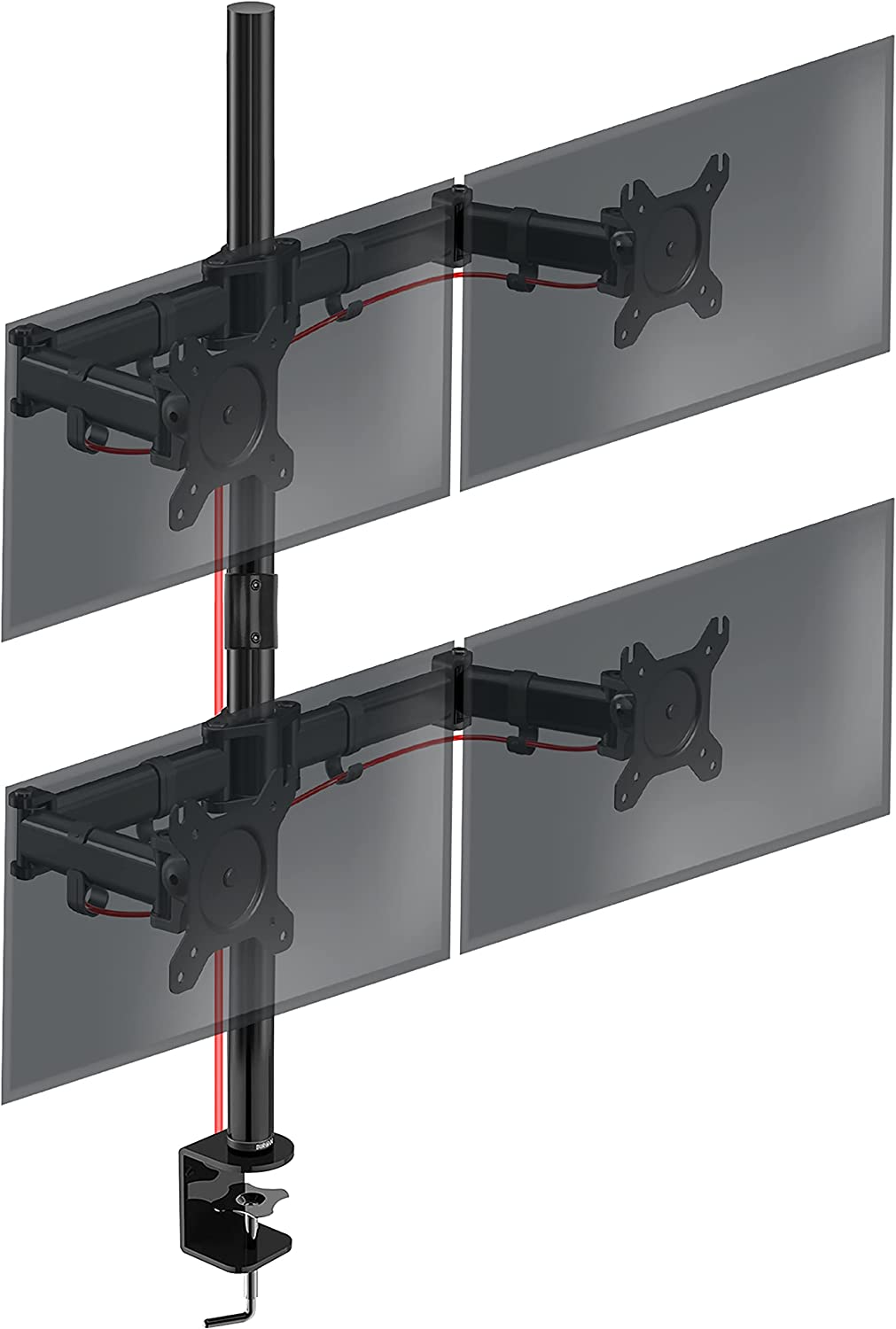 Duronic DMT254 Monitorarm Frontansicht