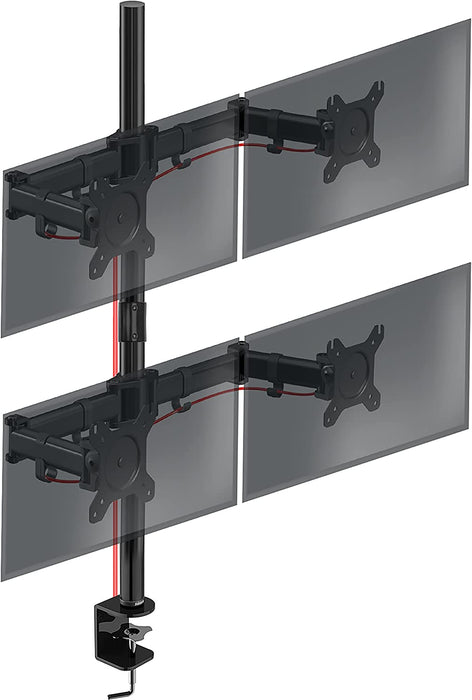 Duronic DMT254 Monitorarm Frontansicht
