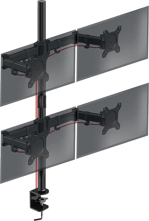 Duronic DMT254 Monitorarm Frontansicht