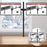 Duronic DMT254 Monitorarm geeignet für horizontale und vertikale Monitor-Installation