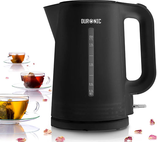 Duronic EK17 BK Wasserkocher Frontansicht