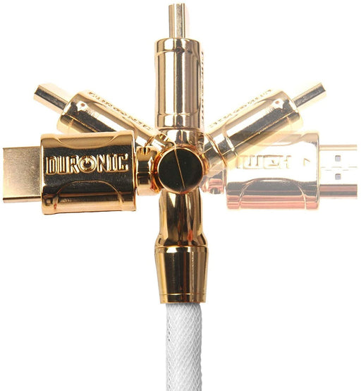 Duronic HDC01/1 HDMI-Kabel gewinkelter Stecker Winkel einstellbar