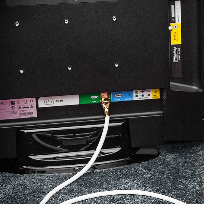 Duronic HDC01/5 HDMI-Kabel Anschluss an Monitor