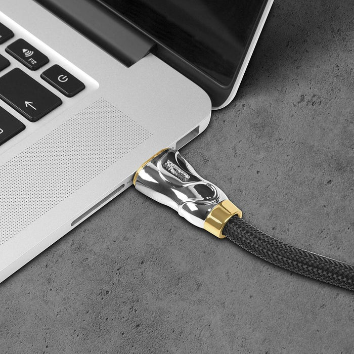 Duronic HDC04/2 HDMI-Kabel Anschluss an Computer