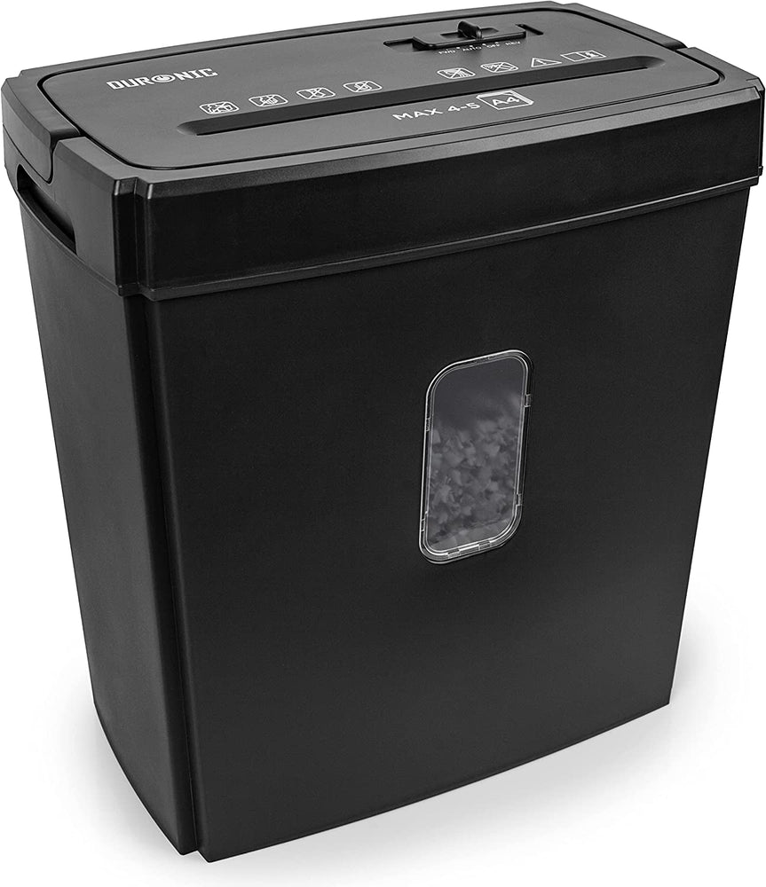 Duronic PS657 Aktenvernichter Frontansicht