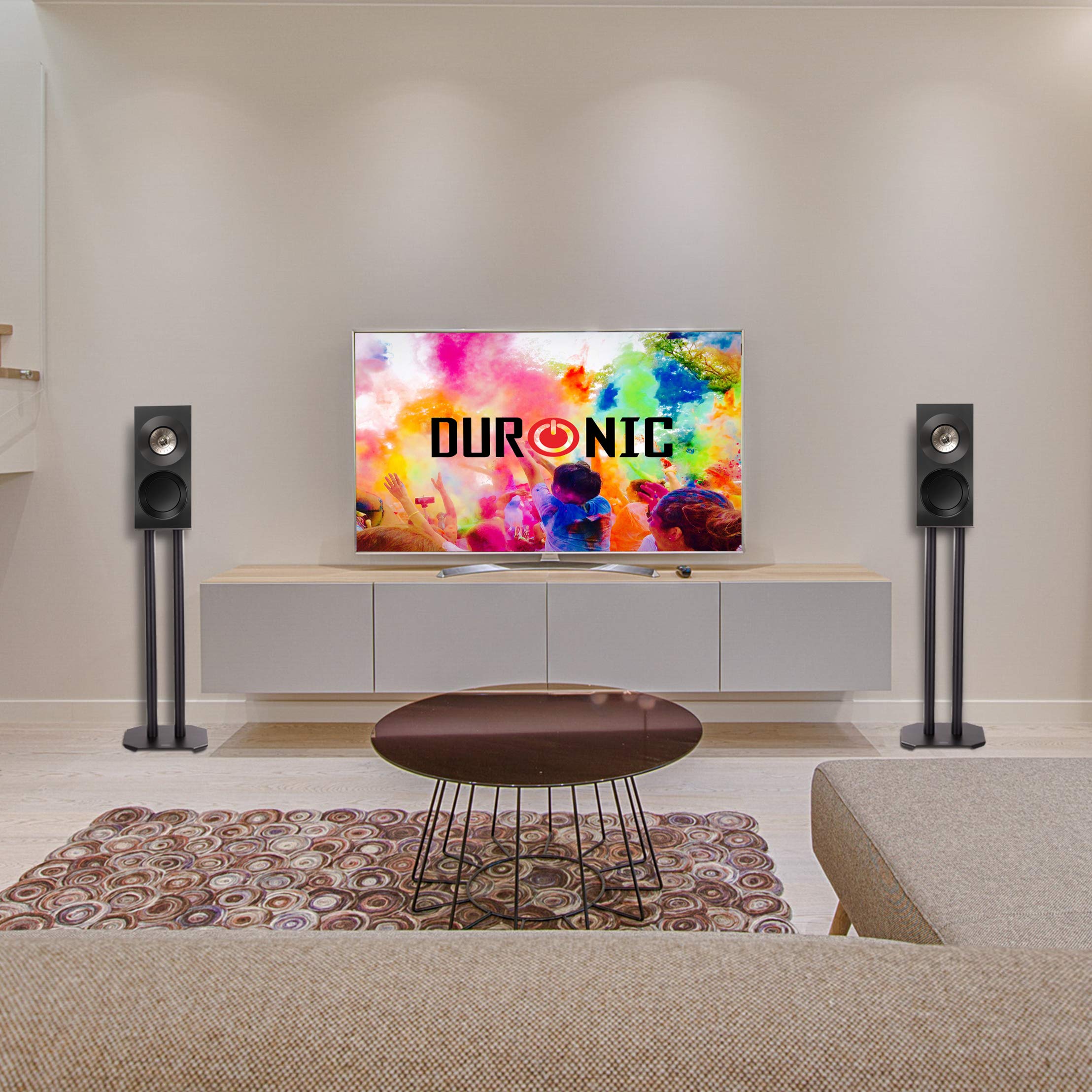 Duronic SPS1022 60 Lautsprecherständer Wohnzimmer Heimkino