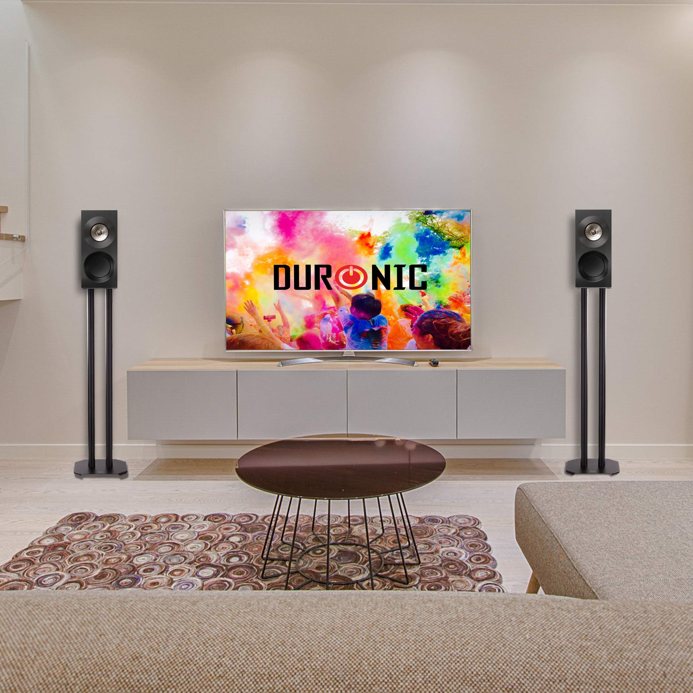 Duronic SPS1022 80 Lautsprecherständer Wohnzimmer Heimkino